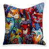 Double Side Cushion Cover 1PC Soft Decorative Square Throw Pillow Cover Cushion Case Pillowcase for Sofa Bedroom Superior Quality Machine Washable miniinthebox