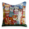 Double Side Cushion Cover 1PC Soft Decorative Square Throw Pillow Cover Cushion Case Pillowcase for Sofa Bedroom Superior Quality Machine Washable miniinthebox