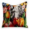 Double Side Cushion Cover 1PC Soft Decorative Square Throw Pillow Cover Cushion Case Pillowcase for Sofa Bedroom Superior Quality Machine Washable miniinthebox