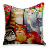 Double Side Cushion Cover 1PC Soft Decorative Square Throw Pillow Cover Cushion Case Pillowcase for Sofa Bedroom Superior Quality Machine Washable miniinthebox