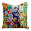 Double Side Cushion Cover 1PC Soft Decorative Square Throw Pillow Cover Cushion Case Pillowcase for Sofa Bedroom Superior Quality Machine Washable miniinthebox