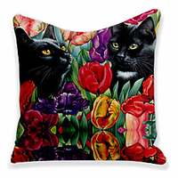 Double Side Cushion Cover 1PC Soft Decorative Square Throw Pillow Cover Cushion Case Pillowcase for Sofa Bedroom Superior Quality Machine Washable miniinthebox