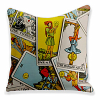 Double Side Cushion Cover 1PC Soft Decorative Square Throw Pillow Cover Cushion Case Pillowcase for Sofa Bedroom Superior Quality Machine Washable miniinthebox