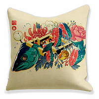 Double Side Cushion Cover 1PC Soft Decorative Square Throw Pillow Cover Cushion Case Pillowcase for Sofa Bedroom Superior Quality Machine Washable miniinthebox