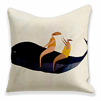 Double Side Cushion Cover 1PC Soft Decorative Square Throw Pillow Cover Cushion Case Pillowcase for Sofa Bedroom Superior Quality Machine Washable miniinthebox