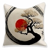 Double Side Cushion Cover 1PC Soft Decorative Square Throw Pillow Cover Cushion Case Pillowcase for Sofa Bedroom Superior Quality Machine Washable miniinthebox