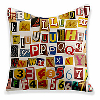 Double Side Cushion Cover 1PC Soft Decorative Square Throw Pillow Cover Cushion Case Pillowcase for Sofa Bedroom Superior Quality Machine Washable miniinthebox