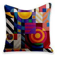 Double Side Cushion Cover 1PC Soft Decorative Square Throw Pillow Cover Cushion Case Pillowcase for Sofa Bedroom Superior Quality Machine Washable miniinthebox