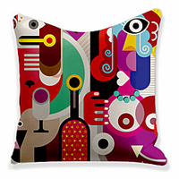 Double Side Cushion Cover 1PC Soft Decorative Square Throw Pillow Cover Cushion Case Pillowcase for Sofa Bedroom Superior Quality Machine Washable miniinthebox