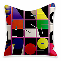 Double Side Cushion Cover 1PC Soft Decorative Square Throw Pillow Cover Cushion Case Pillowcase for Sofa Bedroom Superior Quality Machine Washable miniinthebox