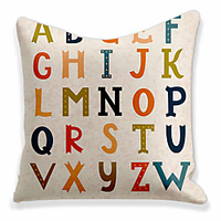 Double Side Cushion Cover 1PC Soft Decorative Square Throw Pillow Cover Cushion Case Pillowcase for Sofa Bedroom Superior Quality Machine Washable miniinthebox