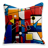 Double Side Cushion Cover 1PC Soft Decorative Square Throw Pillow Cover Cushion Case Pillowcase for Sofa Bedroom Superior Quality Machine Washable miniinthebox
