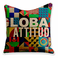 Double Side Cushion Cover 1PC Soft Decorative Square Throw Pillow Cover Cushion Case Pillowcase for Sofa Bedroom Superior Quality Machine Washable miniinthebox