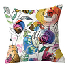Double Side Cushion Cover 1PC Soft Decorative Square Throw Pillow Cover Cushion Case Pillowcase for Sofa Bedroom Superior Quality Machine Washable miniinthebox