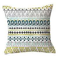 Double Side Cushion Cover 1PC Soft Decorative Square Throw Pillow Cover Cushion Case Pillowcase for Sofa Bedroom Superior Quality Machine Washable miniinthebox