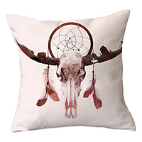 Double Side Cushion Cover 1PC Soft Decorative Square Throw Pillow Cover Cushion Case Pillowcase for Sofa Bedroom Superior Quality Machine Washable miniinthebox