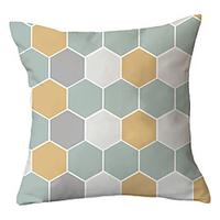 Double Side Cushion Cover 1PC Soft Decorative Square Throw Pillow Cover Cushion Case Pillowcase for Sofa Bedroom Superior Quality Machine Washable miniinthebox
