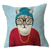 Double Side Cushion Cover 1PC Soft Decorative Square Throw Pillow Cover Cushion Case Pillowcase for Sofa Bedroom Superior Quality Machine Washable miniinthebox