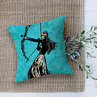 Double Side Cushion Cover 1PC Soft Decorative Square Throw Pillow Cover Cushion Case Pillowcase for Sofa Bedroom Superior Quality Machine Washable miniinthebox