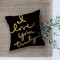 Double Side Cushion Cover 1PC Soft Decorative Square Throw Pillow Cover Cushion Case Pillowcase for Sofa Bedroom Superior Quality Machine Washable miniinthebox