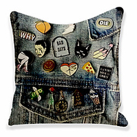 Double Side Cushion Cover 1PC Soft Decorative Square Throw Pillow Cover Cushion Case Pillowcase for Sofa Bedroom Superior Quality Machine Washable miniinthebox