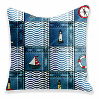 Double Side Cushion Cover 1PC Soft Decorative Square Throw Pillow Cover Cushion Case Pillowcase for Sofa Bedroom Superior Quality Machine Washable miniinthebox