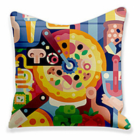 Double Side Cushion Cover 1PC Soft Decorative Square Throw Pillow Cover Cushion Case Pillowcase for Sofa Bedroom Superior Quality Machine Washable miniinthebox