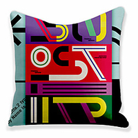 Double Side Cushion Cover 1PC Soft Decorative Square Throw Pillow Cover Cushion Case Pillowcase for Sofa Bedroom Superior Quality Machine Washable miniinthebox