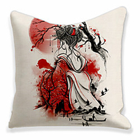 Double Side Cushion Cover 1PC Soft Decorative Square Throw Pillow Cover Cushion Case Pillowcase for Sofa Bedroom Superior Quality Machine Washable miniinthebox