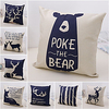 Double Side Cushion Cover 1PC Soft Decorative Square Throw Pillow Cover Cushion Case Pillowcase for Sofa Bedroom Superior Quality Machine Washable miniinthebox