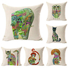 Double Side Cushion Cover 1PC Soft Decorative Square Throw Pillow Cover Cushion Case Pillowcase for Sofa Bedroom Superior Quality Machine Washable miniinthebox