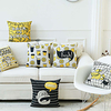 Double Side Cushion Cover 1PC Soft Decorative Square Throw Pillow Cover Cushion Case Pillowcase for Sofa Bedroom Superior Quality Machine Washable miniinthebox