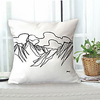Double Side Cushion Cover 1PC Soft Decorative Square Throw Pillow Cover Cushion Case Pillowcase for Sofa Bedroom Superior Quality Machine Washable miniinthebox