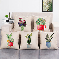 Double Side Cushion Cover 1PC Soft Decorative Square Throw Pillow Cover Cushion Case Pillowcase for Sofa Bedroom Superior Quality Machine Washable miniinthebox