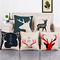 Double Side Cushion Cover 1PC Soft Decorative Square Throw Pillow Cover Cushion Case Pillowcase for Sofa Bedroom Superior Quality Machine Washable miniinthebox