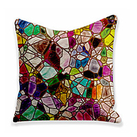 Double Side Cushion Cover 1PC Soft Decorative Square Throw Pillow Cover Cushion Case Pillowcase for Sofa Bedroom Superior Quality Machine Washable miniinthebox