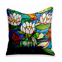 Double Side Cushion Cover 1PC Soft Decorative Square Throw Pillow Cover Cushion Case Pillowcase for Sofa Bedroom Superior Quality Machine Washable miniinthebox