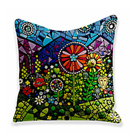Double Side Cushion Cover 1PC Soft Decorative Square Throw Pillow Cover Cushion Case Pillowcase for Sofa Bedroom Superior Quality Machine Washable miniinthebox