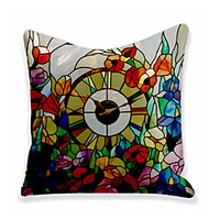 Double Side Cushion Cover 1PC Soft Decorative Square Throw Pillow Cover Cushion Case Pillowcase for Sofa Bedroom Superior Quality Machine Washable miniinthebox