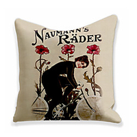 Double Side Cushion Cover 1PC Soft Decorative Square Throw Pillow Cover Cushion Case Pillowcase for Sofa Bedroom Superior Quality Machine Washable miniinthebox