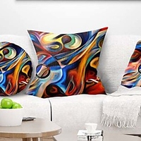 Double Side Cushion Cover 1PC Soft Decorative Square Throw Pillow Cover Cushion Case Pillowcase for Sofa Bedroom Superior Quality Machine Washable miniinthebox