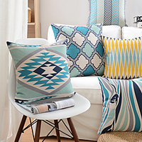 Double Side Cushion Cover 1PC Soft Decorative Square Throw Pillow Cover Cushion Case Pillowcase for Sofa Bedroom Superior Quality Machine Washable miniinthebox