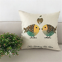 Double Side Cushion Cover 1PC Soft Decorative Square Throw Pillow Cover Cushion Case Pillowcase for Sofa Bedroom Superior Quality Machine Washable miniinthebox