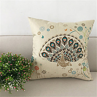 Double Side Cushion Cover 1PC Soft Decorative Square Throw Pillow Cover Cushion Case Pillowcase for Sofa Bedroom Superior Quality Machine Washable miniinthebox