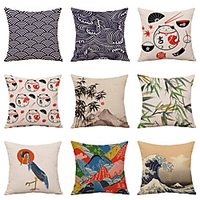 Double Side Cushion Cover 1PC Soft Decorative Square Throw Pillow Cover Cushion Case Pillowcase for Sofa Bedroom Superior Quality Machine Washable miniinthebox
