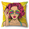 Double Side Cushion Cover 1PC Soft Decorative Square Throw Pillow Cover Cushion Case Pillowcase for Sofa Bedroom Superior Quality Machine Washable miniinthebox