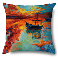 Double Side Cushion Cover 1PC Soft Decorative Square Throw Pillow Cover Cushion Case Pillowcase for Sofa Bedroom Superior Quality Machine Washable miniinthebox