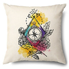 Double Side Cushion Cover 1PC Soft Decorative Square Throw Pillow Cover Cushion Case Pillowcase for Sofa Bedroom Superior Quality Machine Washable miniinthebox