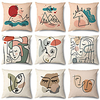 Double Side Cushion Cover 1PC Soft Decorative Square Throw Pillow Cover Cushion Case Pillowcase for Sofa Bedroom Superior Quality Machine Washable miniinthebox
