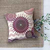 Double Side Cushion Cover 1PC Soft Decorative Square Throw Pillow Cover Cushion Case Pillowcase for Sofa Bedroom Superior Quality Machine Washable miniinthebox